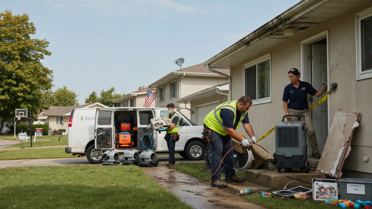 Water Damage Restoration in Metamora, MI near me